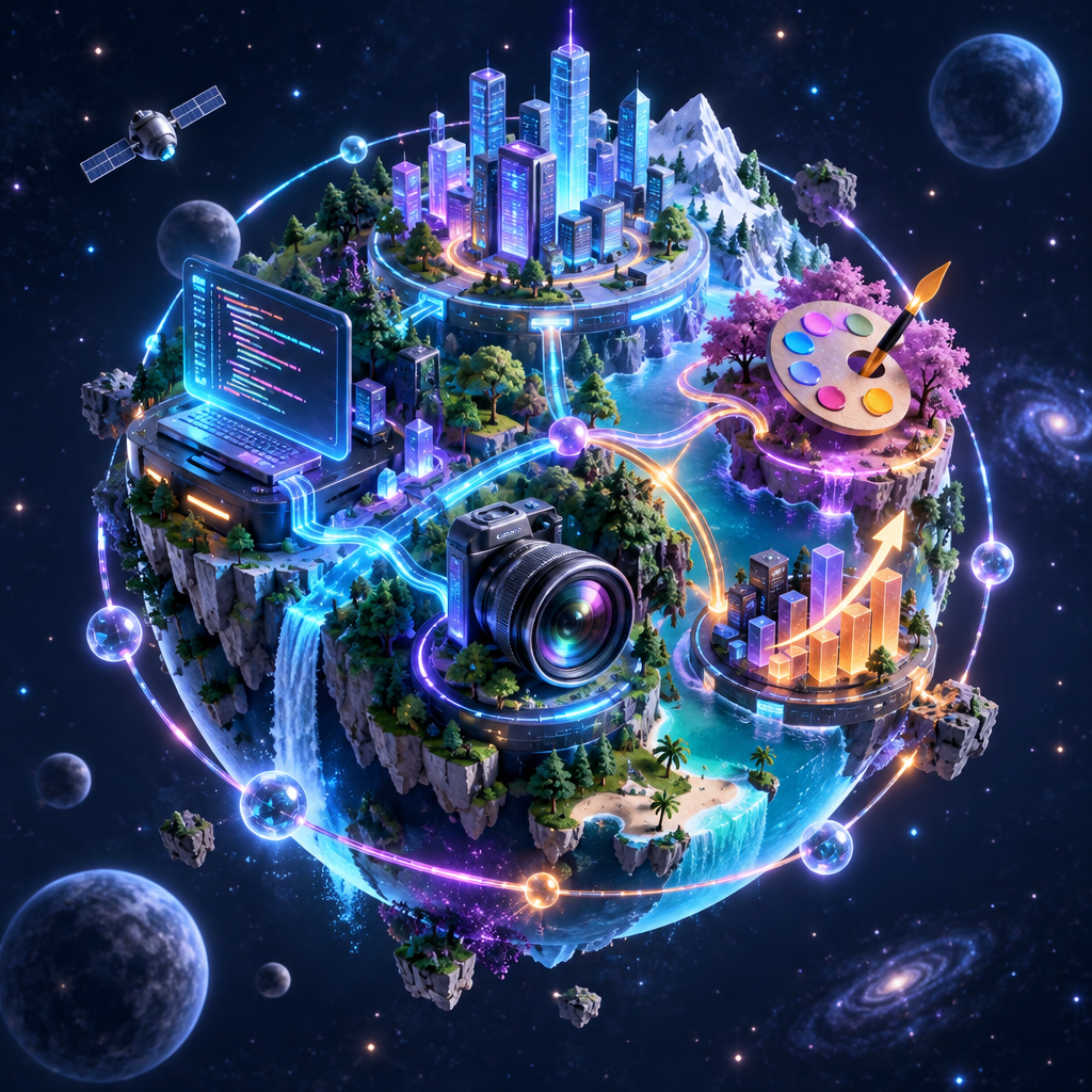 Amazing World interactive playground preview